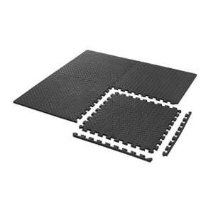 LittleONE by Pepita Veľké prémiové hubové puzzle 120x120cm (4ks 60x60cm) #black