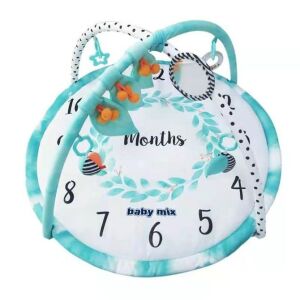 Baby Mix Play Mat - Months #blue-white