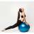 XQMAX Yoga labda pumpával, 55 cm, kék 36980018