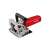 Einhell TC-BJ 900 Biscuit Jointer, red and silver power tool with black handle and depth adjustment