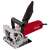 Einhell TC-BJ 900 Biscuit Jointer, red and silver power tool with black handle and dust bag