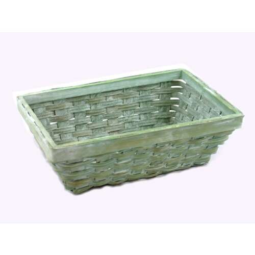 Kicsi rózsaszín bambusz tárolódoboz, ideális rendszerezéshez és ajándékozáshoz.