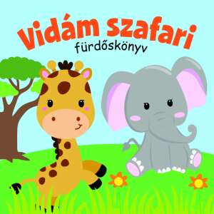 Vidám szafari - fürdőskönyv 36927960 Textil könyv gyerekeknek - Szafari