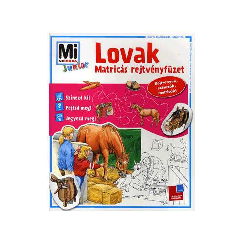 Mi Micsoda Junior - Lovak - Matricás rejtvényfüzet 45489090