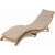 Fieldmann FDZN 9016 sun lounger cushion, cream color, for outdoor use