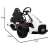 Ramiz Bolid XR-1 elektromos gyerek gokart, fehér, méretek
