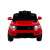 Rotes Startrun Elektro-Kinderauto, Vorderansicht
