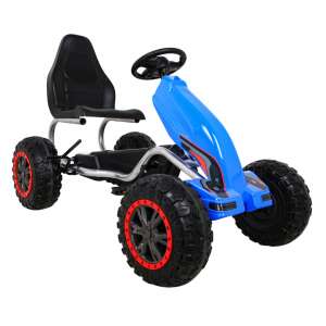 Strong kék gokart gyerekeknek, pedálos játékautó - Strong