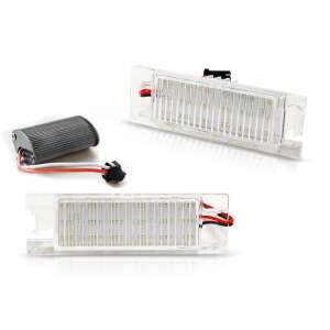 Opel Zafira B, Astra H, Corsa D, Insignia LED license plate light, Canbus - Light & Indicator