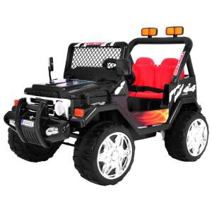 Erős Jeep típusú elektromos kisautó - fekete színben 36992740 Elektromos járművek - MP3 lejátszó - Hangeffekt