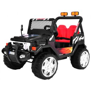 Ramiz - Elektromos Jeep Kisautó - 2x45W Motor - Fekete