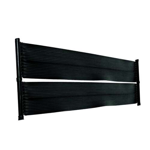 Solar pool heater, 3x0.7m, black, energy efficient, easy to install