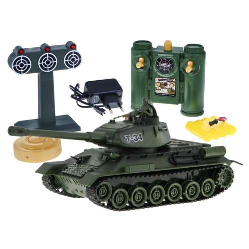 Távirányítós autó T-34 terepszínű tank 1:28 bánya és a pajzs, raszter 36993565