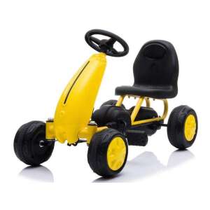 Malipen Pre-walker Go Kart Gyerekjármű, pedállal, 1-2 éves korig, sárga 36993600 