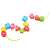Colorful wooden number beads for kids, perfect for learning and playing