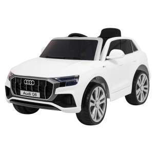 Autokids gyermek elektromos autó, Audi Q8, fehér 36994331 Elektromos járművek - Nyitható ajtó
