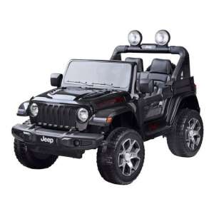 Gyermek Jeep Wrangler Rubicon fekete színeben ( 4 kerék meghajtásos ) 36994427 Elektromos járművek - Elektromos terepjáró