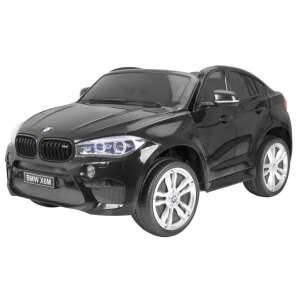 Fekete BMW X6M elektromos kisautó gyerekeknek - Ramiz