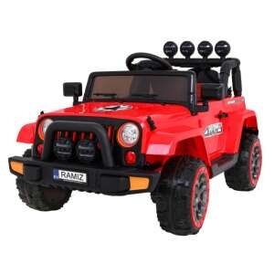 Full Time off-road 4WD piros akkumulátoros autó 36994590 