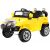 Jeep Country Elektromos Kisautó - Sárga, Elölnézet