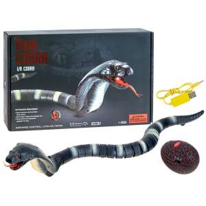 Távirányítós kígyó 45cm, Szürke 36995041 Interaktív gyerek játékok