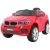 Piros BMW X6M elektromos kisautó gyerekeknek, elölnézet