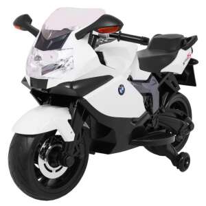 BMW K1300S elektromos gyerek fehér motorbicikli - 2 kiskerekü 36996103 Elektromos járművek - Fiú
