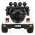NOVOKIDS™ Full Time Jeep 4X4 PRO elektromos autó gyerekeknek, fehér, hátsó nézet, 12V, 2 sebesség, 4 motor