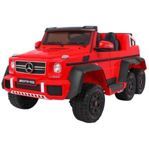 Mercedes G63 6x6 MP4 terepjáró, piros akkumulátoros autó 37021348 Elektromos járművek - Elektromos terepjáró