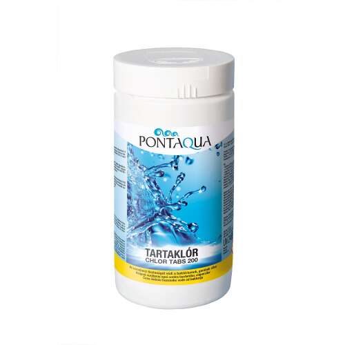 Pontaqua Tartaklór slow dissolving chlorine tablets 200g, 1kg