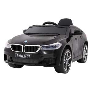 BMW 6GT elektromos gyerekautó, eredetiségi igazolással, egy üléssel, 2,4 Ghz távirányítóval, fekete 37023033 Elektromos járművek - Fiú