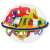 Multicolored 3D labyrinth ball toy, a challenging and fun game for kids and adults
