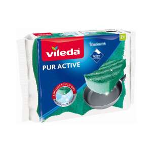 Vileda Pure Active Gąbka do mycia naczyń 2 szt. 102590982