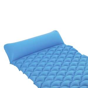 Saltea gonflabilă Bestway albastră pentru piscină cu pernă - Bestway