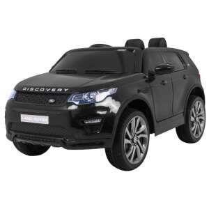 Land Rover Discovery akkumulátoros kisautó, 12V, fekete 37030632 Elektromos jármű - MP3 lejátszó - Elektromos autó