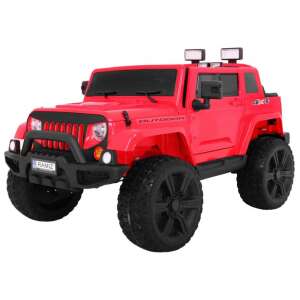 Mighty Jeep elektromos kisautó 4*4 - piros színben 37031080 Elektromos járművek - Fiú