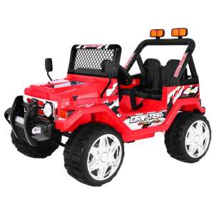 Erős Jeep típusú elektromos kisautó - piros színben 37032128 Elektromos járművek - Fiú