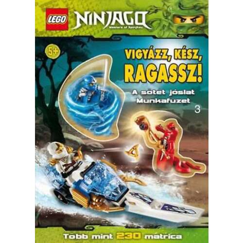 Vigyázz kész ragassz - A sötét jóslat - LEGO Ninjago matricás munkafüzet 46838249