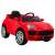 Turbo-S elektromos gyerek autó, piros, elülső nézet