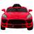 Turbo-S elektromos gyerek autó, piros, elülső nézet