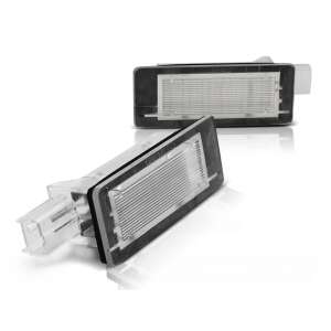 Renault Espace, Scenic, Dacia Duster, Lodgy LED license plate lights - Light & Indicator