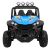 Elölnézet Grand Buggy 4x4 kék elektromos kisautó