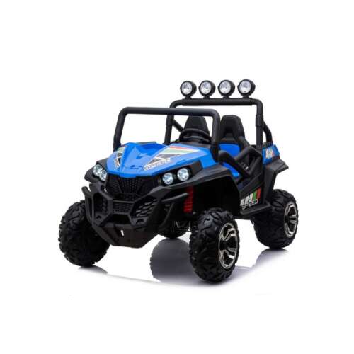 Kék OEM Buggy 4x4 elektromos autó gyerekeknek, EVA hab kerekekkel, 2 üléssel és Bluetooth-szal