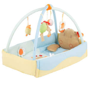 Quatro Happy Játszószőnyeg #bézs-kék 30264850