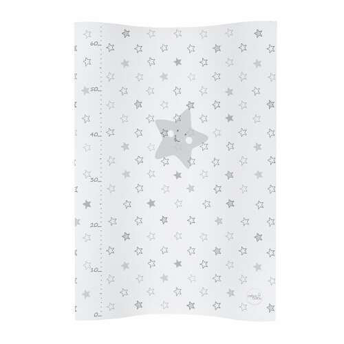Ceba pelenkázó lap puha 2 oldalú 50x70cm COSY csillag szürke