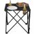 Folding camping table, 46 cm, black 100431186