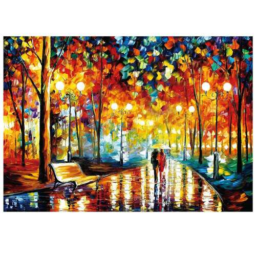 5D gyémánt hímzőkészlet, 30x40cm, Alee in the park modell