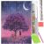 5D Diamond Painting Kit, 30x40cm, Blooming Tree Under the Moon model 100431677