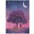 5D Diamond Painting Kit, 30x40cm, Blooming Tree Under the Moon model 100431677