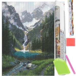 5D Diamant-Stickerei-Set, 30x40cm, Modell Cascada 100431679 - Kunst & Hobby